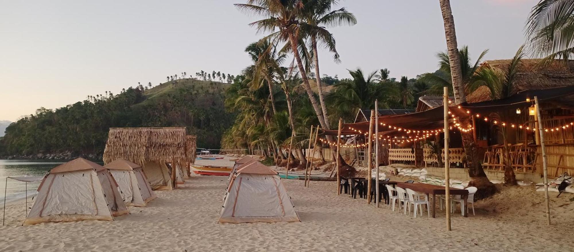 Amwani Sunset Colours Camping Site San Vicente  Bagian luar foto