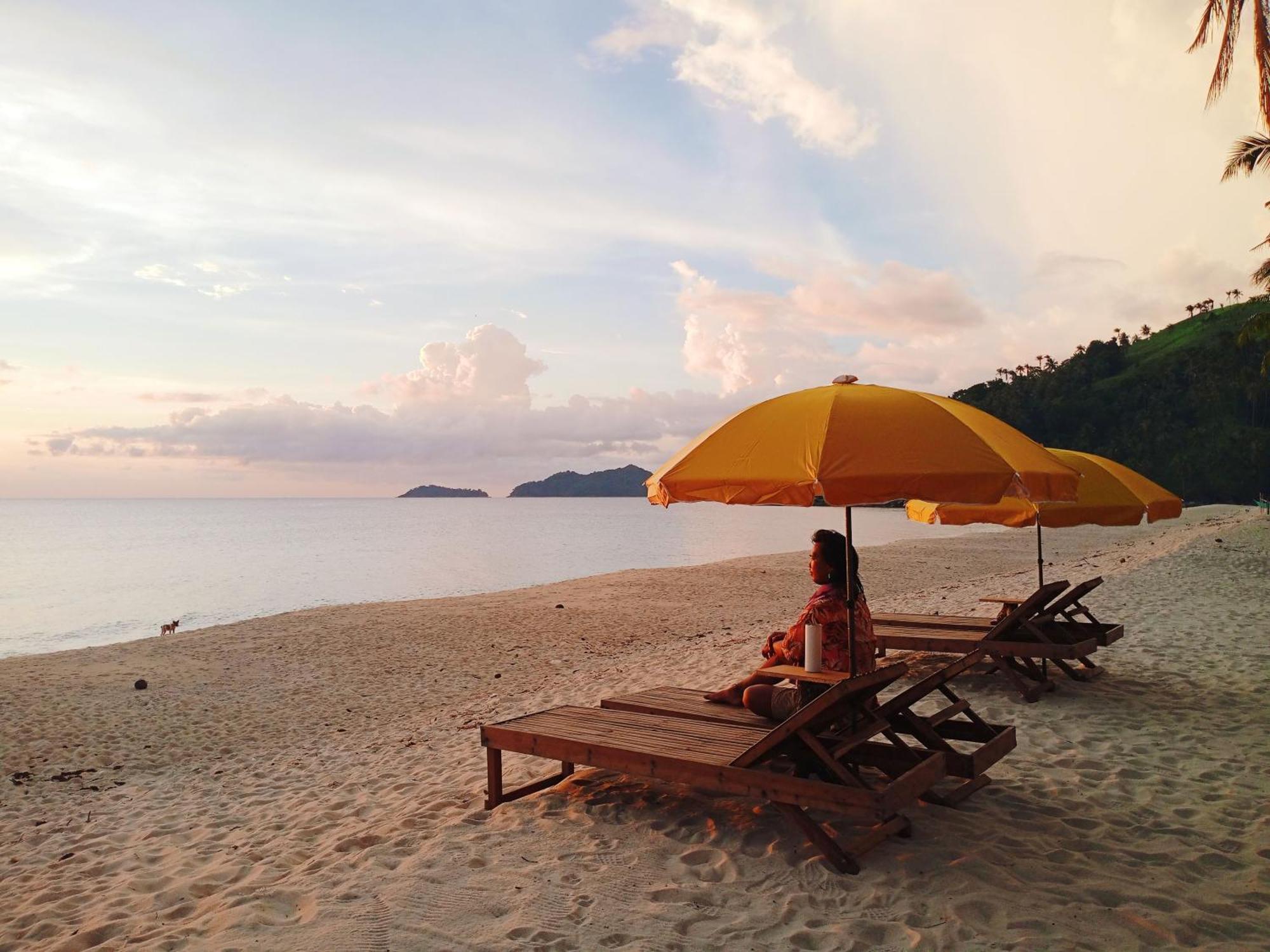 Amwani Sunset Colours Camping Site San Vicente  Bagian luar foto