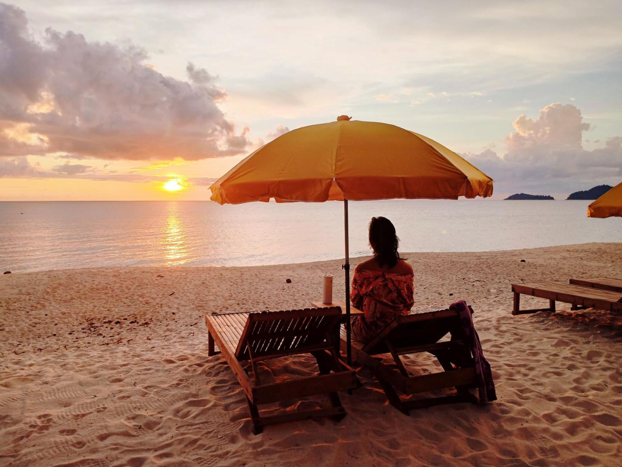 Amwani Sunset Colours Camping Site San Vicente  Bagian luar foto
