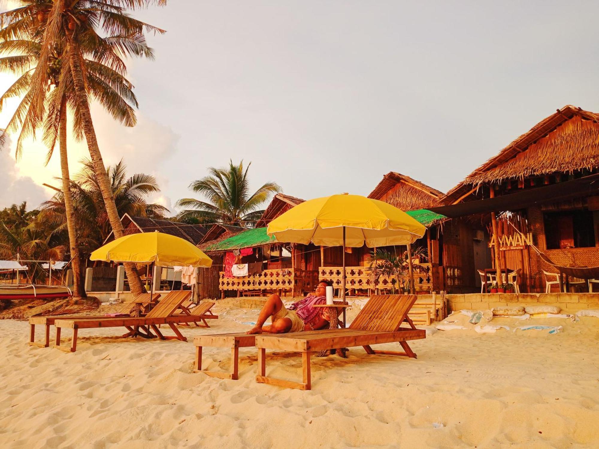Amwani Sunset Colours Camping Site San Vicente  Bagian luar foto